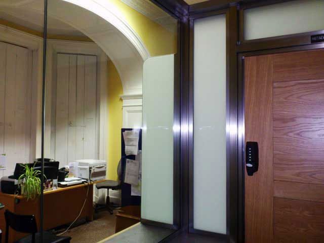 Metalworx glazed security screen 06