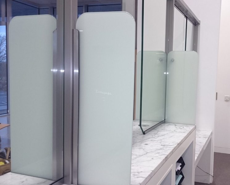 Glazed security screens 15