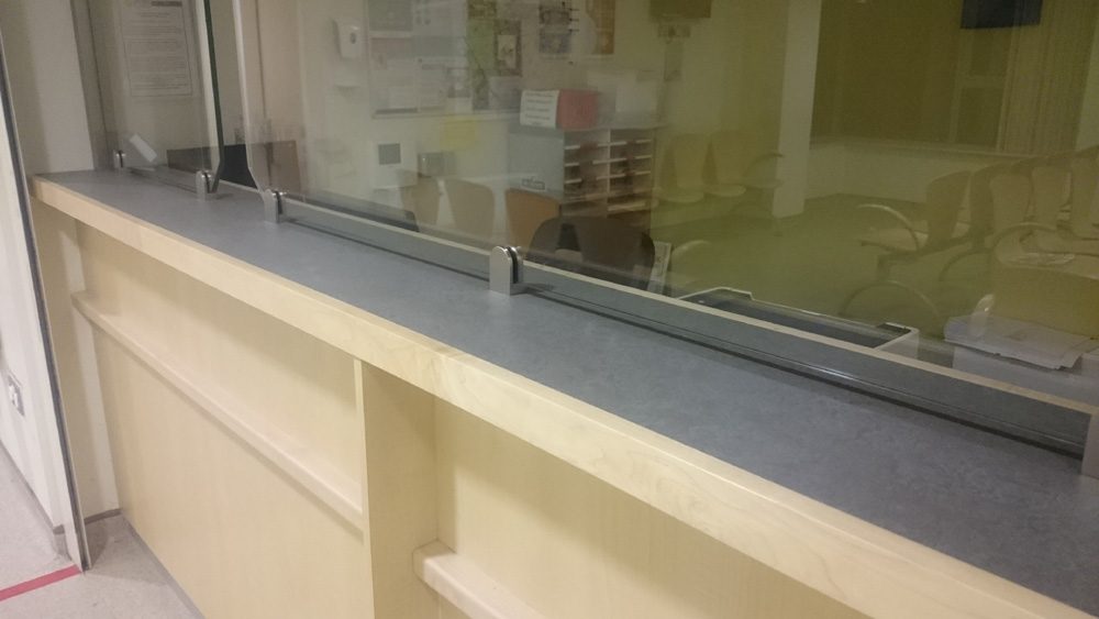 Glazed security screens 17