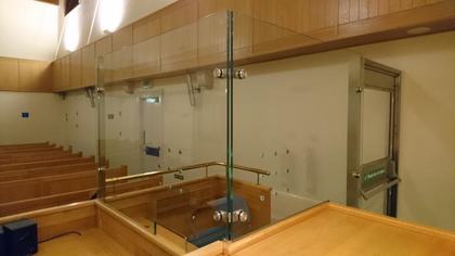 Glazed screens 10