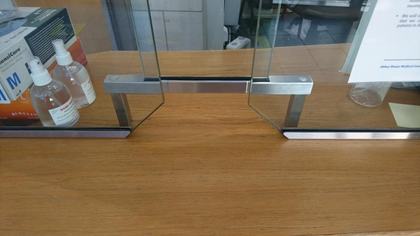Glazed screens 26