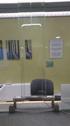 Glazed screens 31