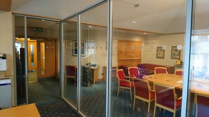 Reception counters 26