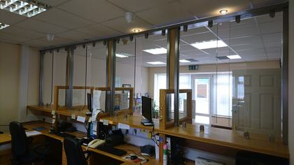 Reception counters 21