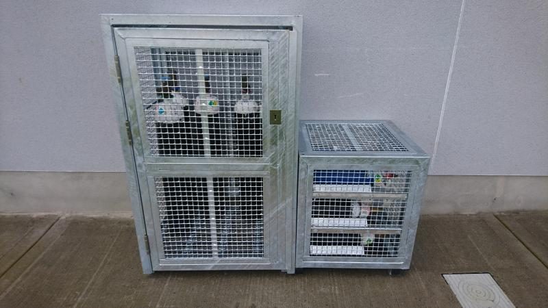 Secure cage storage 4