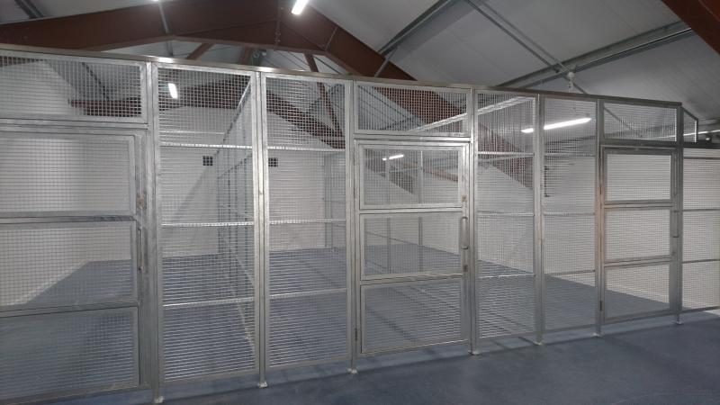 Secure cage units 9