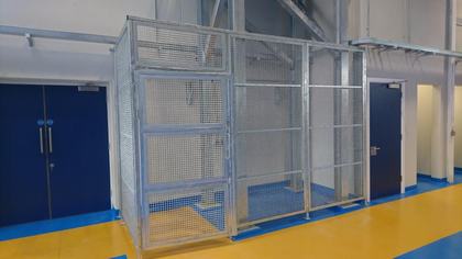 Secure cage units 1
