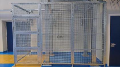 Secure cage units 3