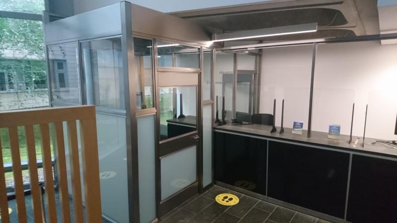 Secure meeting lobby 14