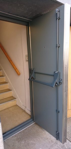 Steel security door 55