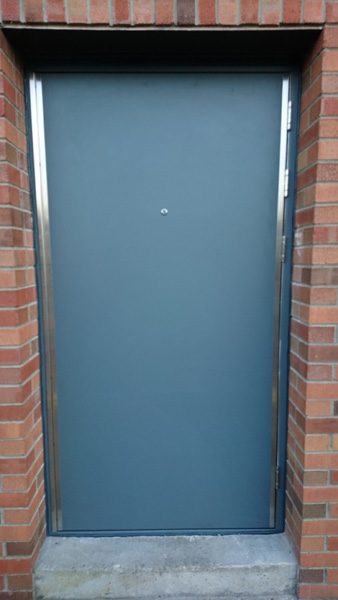 Steel security door 52