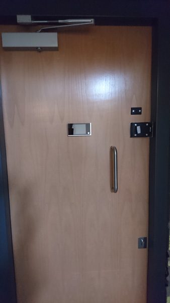 Steel security door 51
