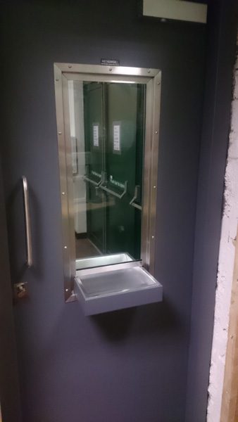 Steel security door 48