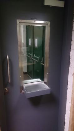 Steel security door 48