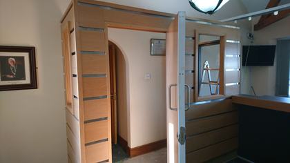 Steel wall panelling 85